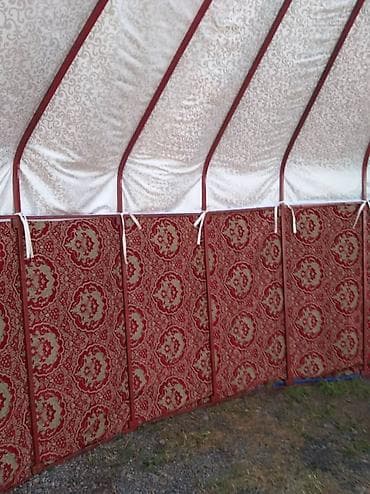 Велосипеддер: Юрта на металлическом каркасе - Каркас: металл, прочные трубы с — 2