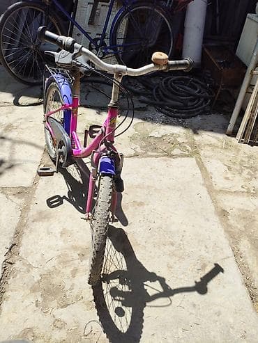 Детский велосипед, 2-колесный, 6 - 9 лет, Для девочки, Б/у