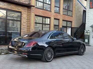 авто с последующим выкупом без первоначального взноса: Mercedes-Benz S-Class: 2019 г., 4 л, Автомат, Бензиновая, Седан — 7