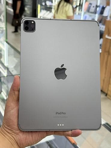 держатели для планшетов apple ipad: Планшет, Apple, память 128 ГБ, 11" - 12", 5G, Б/у, Классический цвет - Серый — 1