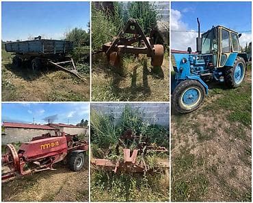 Трактор пресс соко мала прицеп Комплектация: - Колесный трактор с