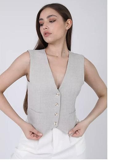 Пиджаки, жакеты: Представляем вам жилет костюмный женский - идеальный выбор для деловых — 4