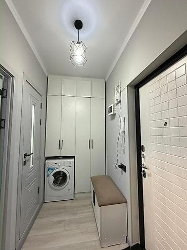 105: 2 комнаты, 50 м², Джал мкр (в т.ч. Верхний, Нижний, Средний) 105 серия, 5 этаж, Евроремонт — 5