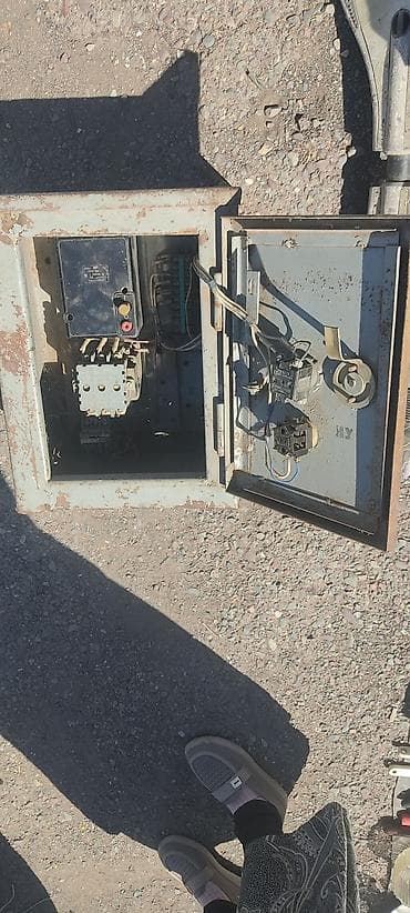 асинхроный: Пускательный шкаф (электрошкаф управления) для трехфазного — 2