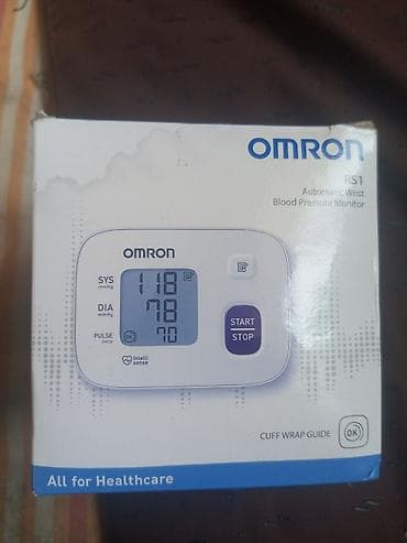 Тонометрлер: Тонометр OMRON на запястье - Электронный измеритель артериального — 2