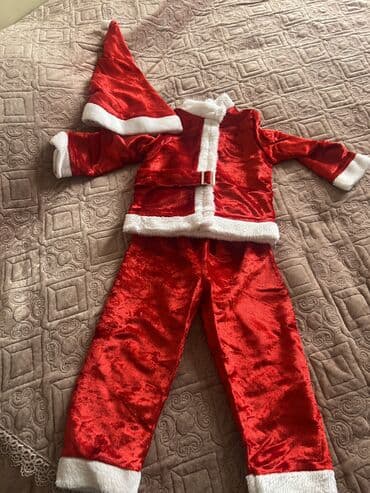 Костюмы: Продается форма Санта клауса Или на прокат Размер 10-12 лет цена 700 — 2
