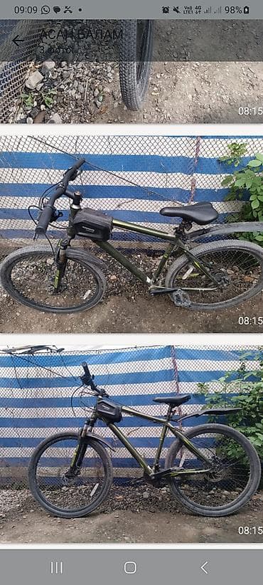 Горные велосипеды (хардтейлы) 1) Зеленый MTB: - Легкая алюминиевая