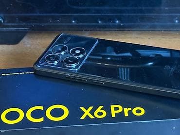 redmi note 1: Poco X6 Pro 5G, Б/у, 256 ГБ, цвет - Черный, 2 SIM — 1
