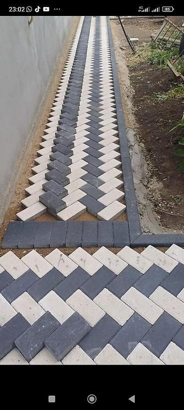 ремонт брусчатки: Укладка тротуарной плитки «под камень» и декоративных панелей - — 9