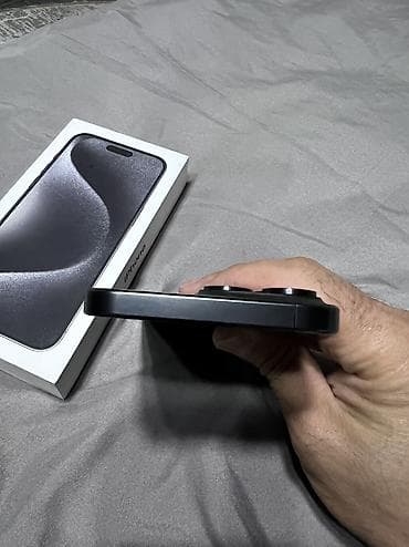 iphone xs pro: IPhone 15 Pro Max, 256 ГБ, Black Titanium, Коробка, 87 % — 4