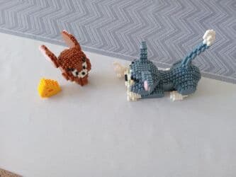 электронные конструкторы: 🐭 Конструктор Tom & Jerry (наноблоки, собранная модель) Продам — 3