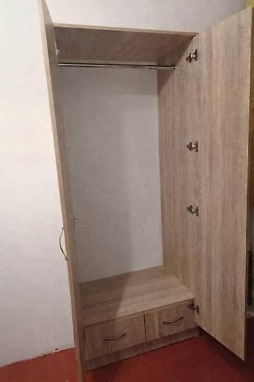 Шифоньеры, шкафы для одежды: Шифоньер, шкаф для одежды, Новый, Прямой, ЛДСП — 4