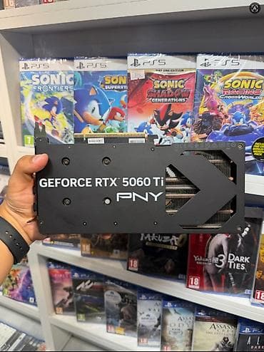 Настольные ПК и комплектующие: Видеокарта для ПК, Б/у, PNY, GeForce RTX, 8 ГБ — 1