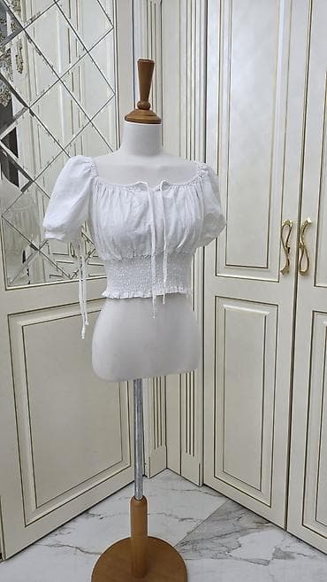 смоке: Топ, Корея, Укороченная модель, Новый, XS — 4