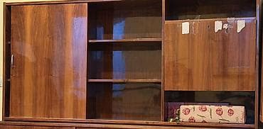 горки для посуды: Стенка-шкаф, Тип стенки-шкафа: Модульная, Для зала, Особенности: Для хранения посуды — 1