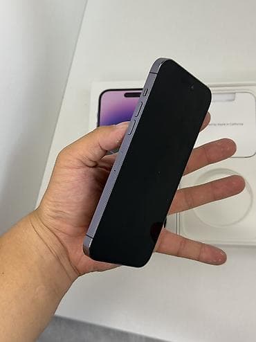 самсунг 8 с: IPhone 14 Pro Max, Б/у, 256 ГБ, Deep Purple, Коробка, 78 % — 5