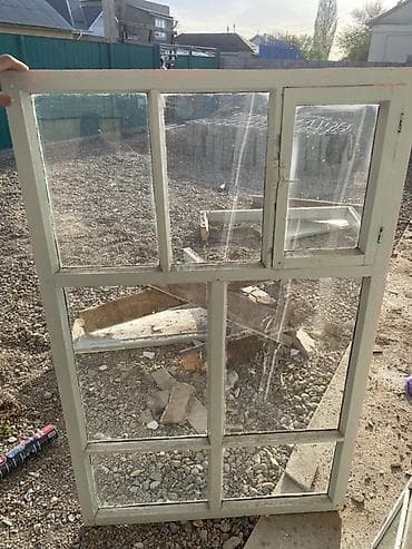 лет лампа: Деревянная оконная рама с остеклением и форточкой 8 штук и ещё 3 шт — 2