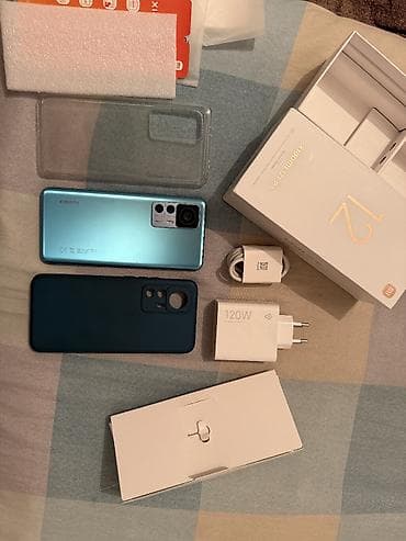 Xiaomi, 12T Pro, Б/у, 128 ГБ, цвет - Голубой, 2 SIM, eSIM