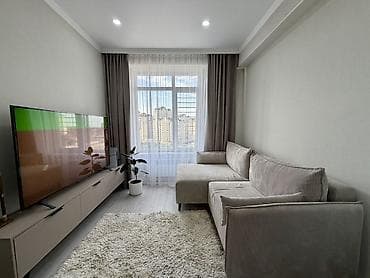 meerim: 2 комнаты, 59 м², АУЦА Элитка, 7 этаж — 5