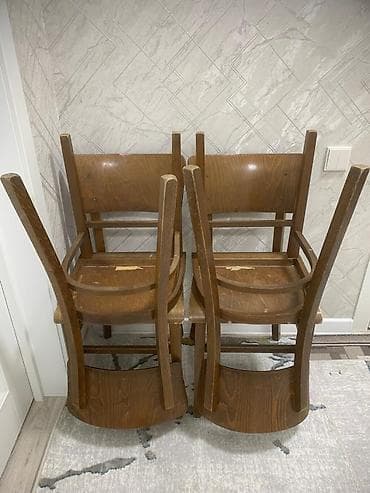 study chair: Стол и стул для зала, Б/у — 4