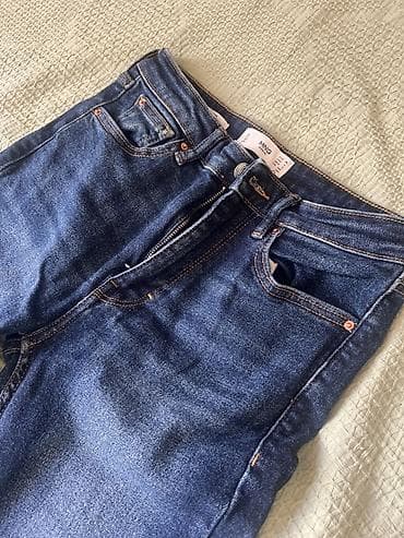 джинсы mango: Джинсы, Скинни, Mango, Средняя талия, Стрейч, XS — 2