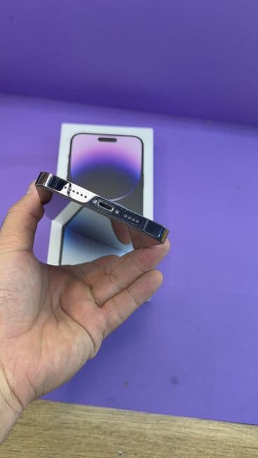 купить iphone 14 pro в бишкеке: IPhone 14 Pro Max, Б/у, 256 ГБ, Коробка, 84 % — 4