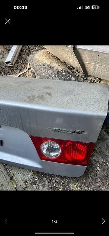 багажник хонда сивик: Крышка багажника Honda, Оригинал — 1