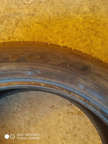 купить шины в бишкеке бу: 225/55r19 лето 4шт порезов и грыжи нет остаток протектора 70%. цена — 3