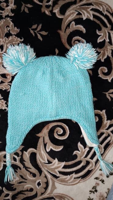 шапка с бубоном детская: Продаю шапку детскую бренда The children's place. Возраст 4-7 лет, по — 2