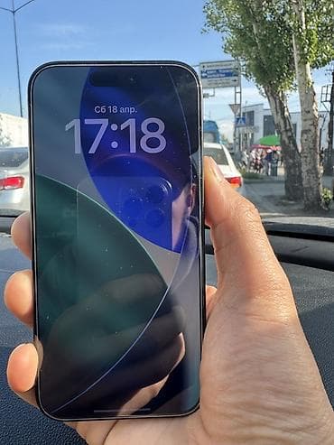 iphone 9: IPhone 15 Pro, Б/у, 128 ГБ, Черный, 100 % — 3