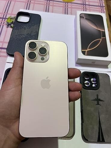 iphone 14 pro max black: IPhone 16 Pro Max, Б/у, 256 ГБ, Золотой, Коробка, 90 % — 1