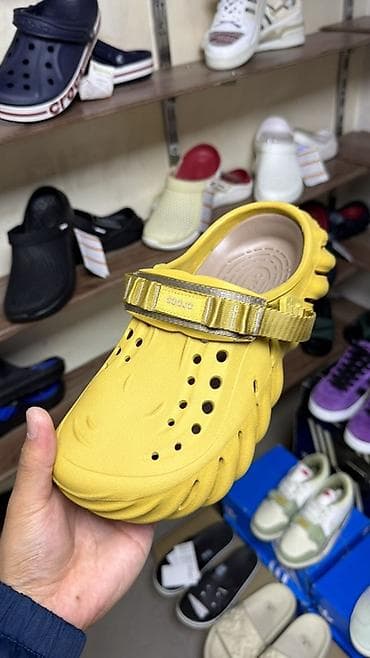 кроксы ботинки: Сабо, 36, 37, 38, Crocs, Новый, цвет - Желтый, Самовывоз, Платная доставка — 6