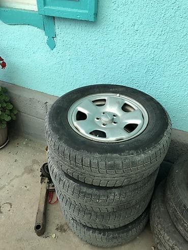 175 60 14: Колеса в сборе 205 / 70 / R 15, Зима, Комплект, Легковые, Железные, отверстий - 4 — 1