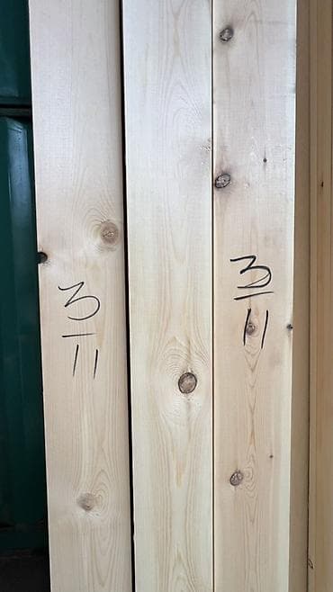 брус деревянный: Доски, Строганные, Для строительства, Сосна — 1