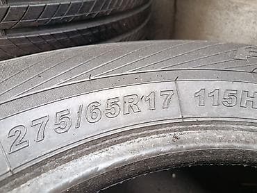 4: Комплект летних шин 275/65 R17 115H. - Размер: 275/65 R17 - Индекс — 4