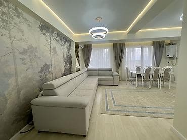 кут манас аэропорт: 2 комнаты, 67 м², Индивидуалка, 4 этаж, Евроремонт — 3