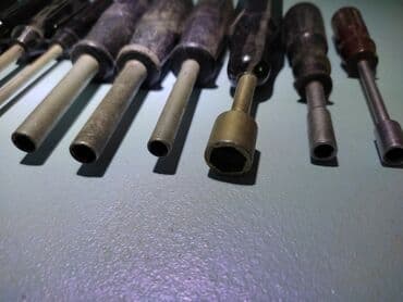 набор инструментов для дома: Набор отвёрток - воротков для бит и болтов с шестигранной головкой — 6