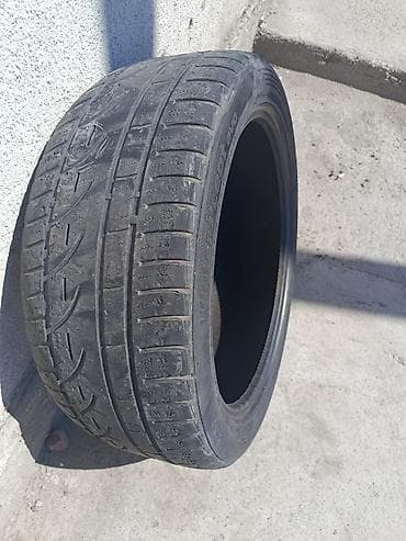 19: Шины 235 / 45 / R 19, Зима, Б/у, 1 шт, Легковые, Hankook — 1