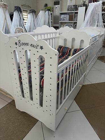 трансформер столы: Детская кровать трансформер, Другой тип, цвет - Белый — 2