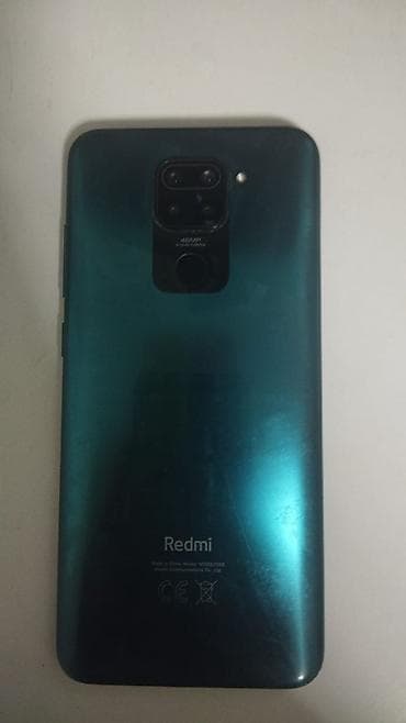 андройд мониторы: Redmi, Redmi Note 9, Б/у, 128 ГБ, цвет - Синий — 1