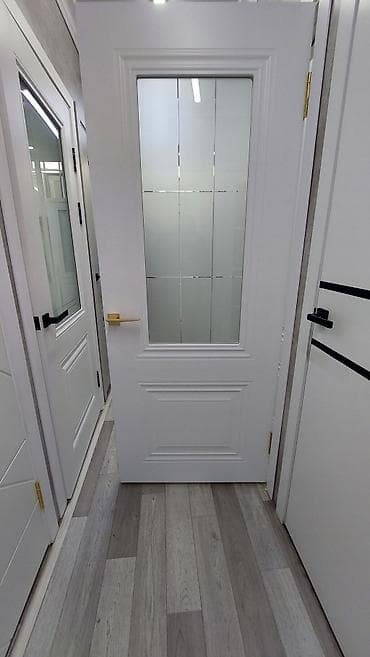 дверной косяк: Балконная дверь, Новый, Со стеклом, Деревянная — 1