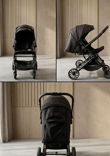 детские коляски anex sport: Коляска, Другой бренд, цвет - Черный, Б/у, Платная доставка — 2