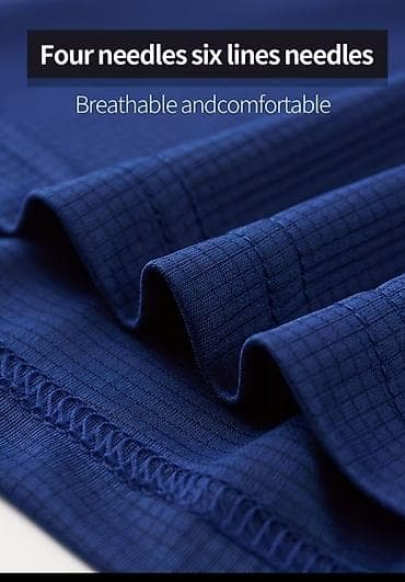 tech flees: Мужская спортивная футболка из дышащей ткани - Материал: легкий — 3