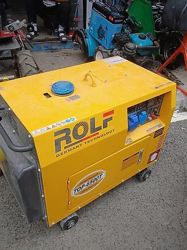 Инструменты: Дизельный генератор ROLF TOP-6500T (Germany Technology), малошумный — 1