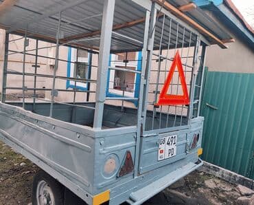 шипованная резина: Прицеп, УАЗ, Бортовой, 4 т, Б/у — 4