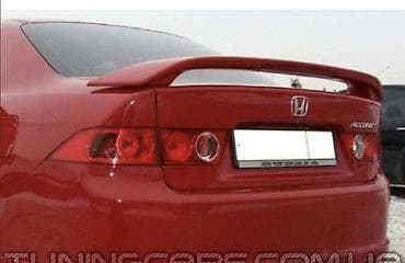 Спойлер на крышку багажника для Honda Accord cl7