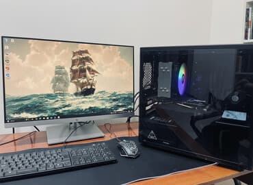 скупка стир: Компьютер, ядер - 4, ОЗУ 16 ГБ, Игровой, Б/у, Intel Core i3, AMD Radeon RX 580, HDD + SSD — 1