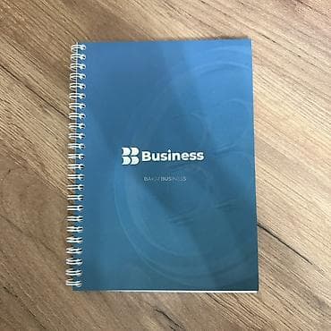 биндеры 500 листов для дома: Блокнот на спирали Bakai Business от Bakai Bank - Формат — 1