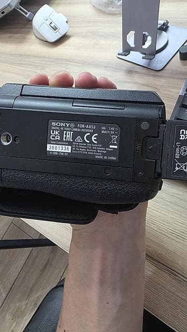 Фото жана видеокамералар: Видеокамера Sony Handycam FDR‑AX53 4K Продаю в связи тем, что камера — 6