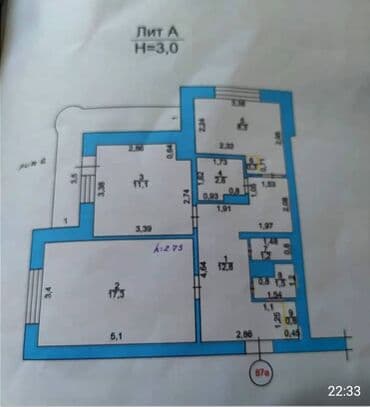 сдаю квартиру 2х ком в бишкеке район пишпек: 2 комнаты, 56 м², Индивидуалка, 15 этаж, Косметический ремонт — 17